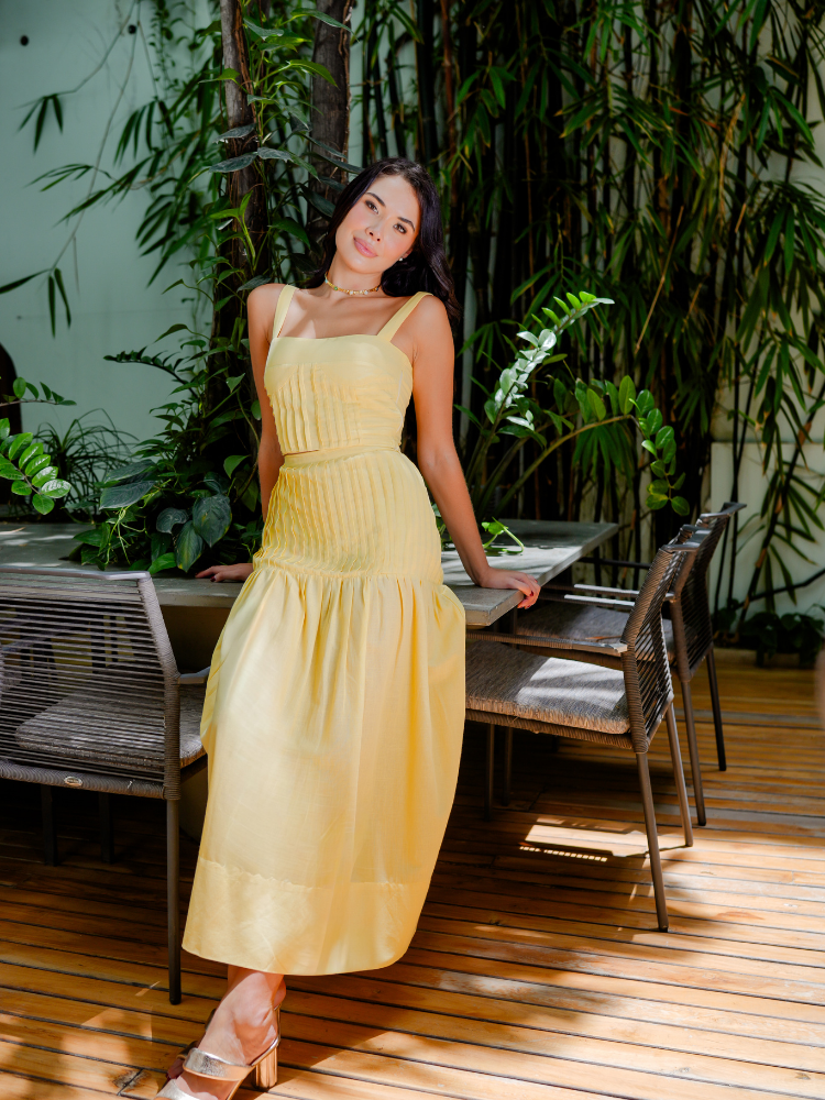 ALESSANDRA SET BUTTERY YELLOW